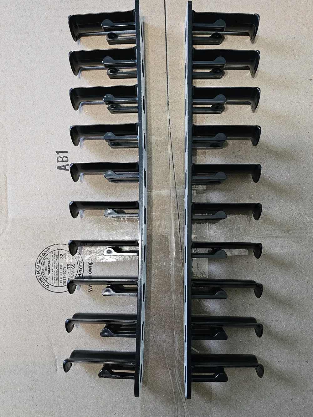 Hat Organizer Wall Mounts.